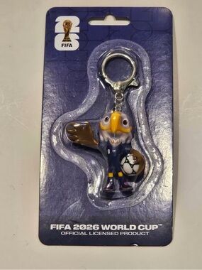 FIFA 2026 World Cup Mascot Keychain - Clutch the Eagle